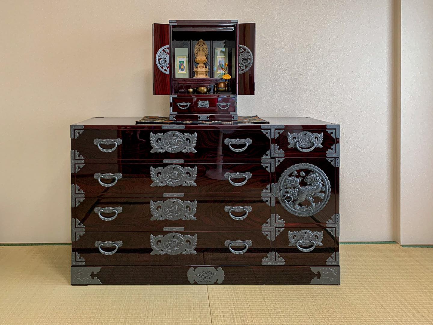 仙台箪笥と仙台仏壇 宮城県 O様邸 | 仙台箪笥専門店 欅（けやき）産業