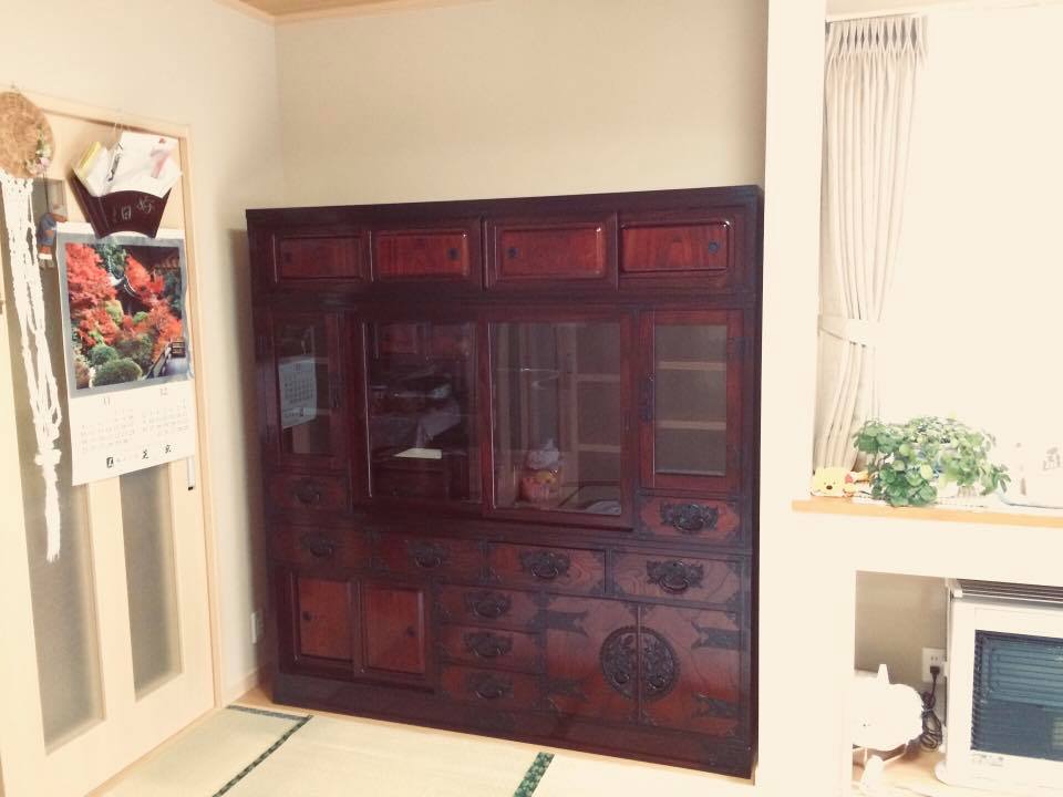 茶箪笥 仙台市 K様 | 仙台箪笥専門店 欅(けやき)産業株式会社 茶箪笥 仙台市 K様 | 仙台箪笥専門店 欅(けやき)産業株式会社