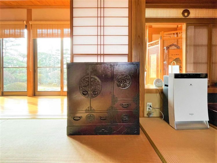 仙台箪笥 帖面箪笥 KC-29 拭き漆塗り