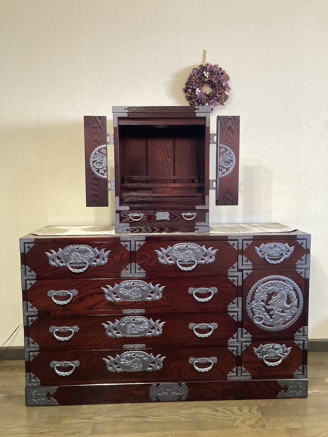 仙台箪笥と仙台仏壇 宮城県A様 | 仙台箪笥専門店 欅（けやき）産業