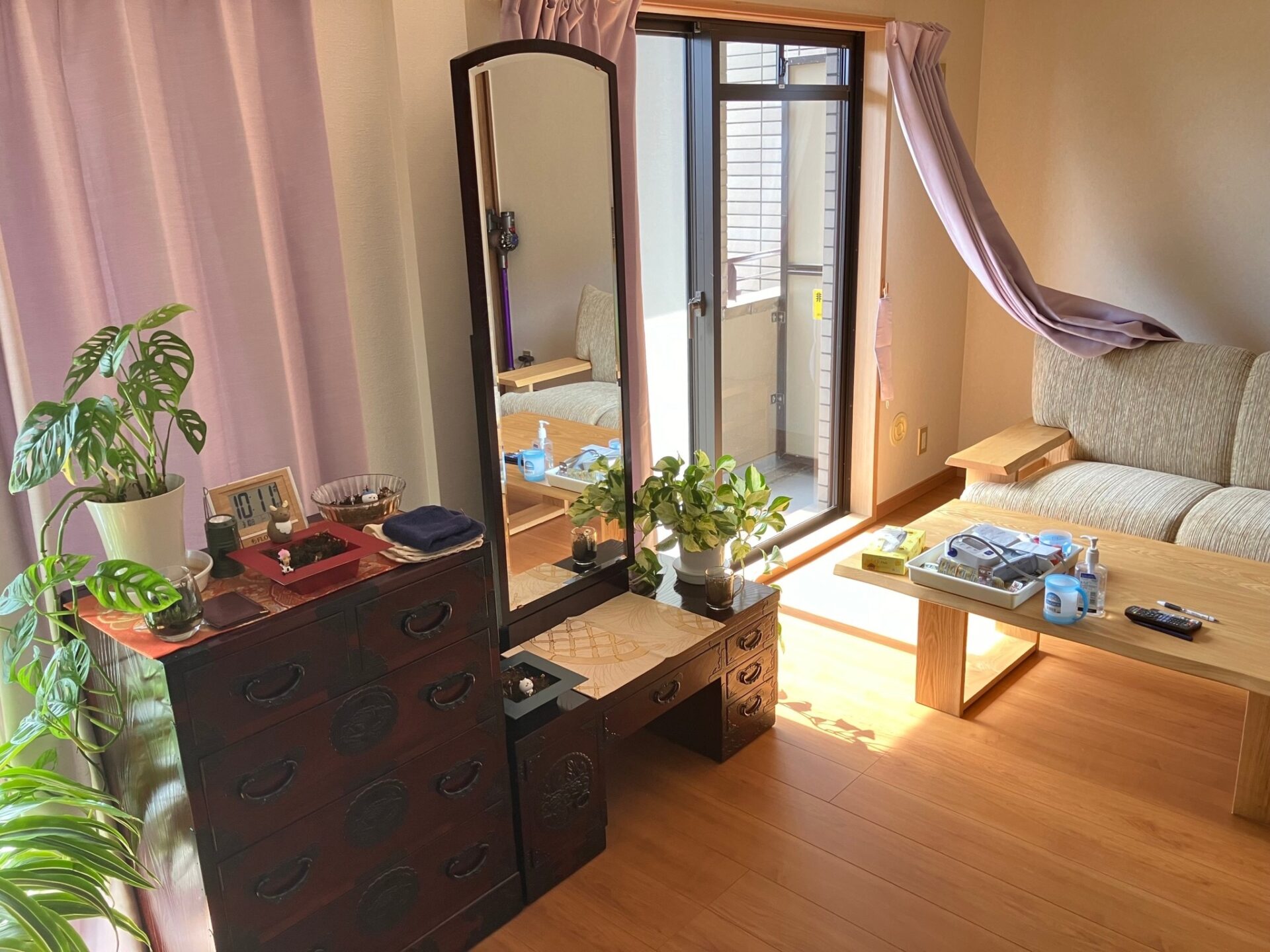 Dai-Show　小箪笥 収納 和家具 けやき 貼り 1_d23becb3-b896-49a3-82ec-